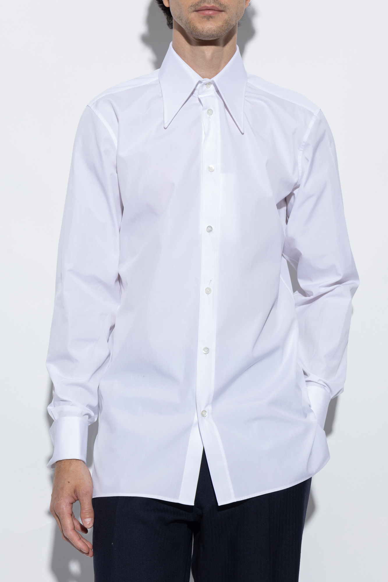 GenesinlifeShops VC - White Cotton shirt Maison Margiela - Caruso